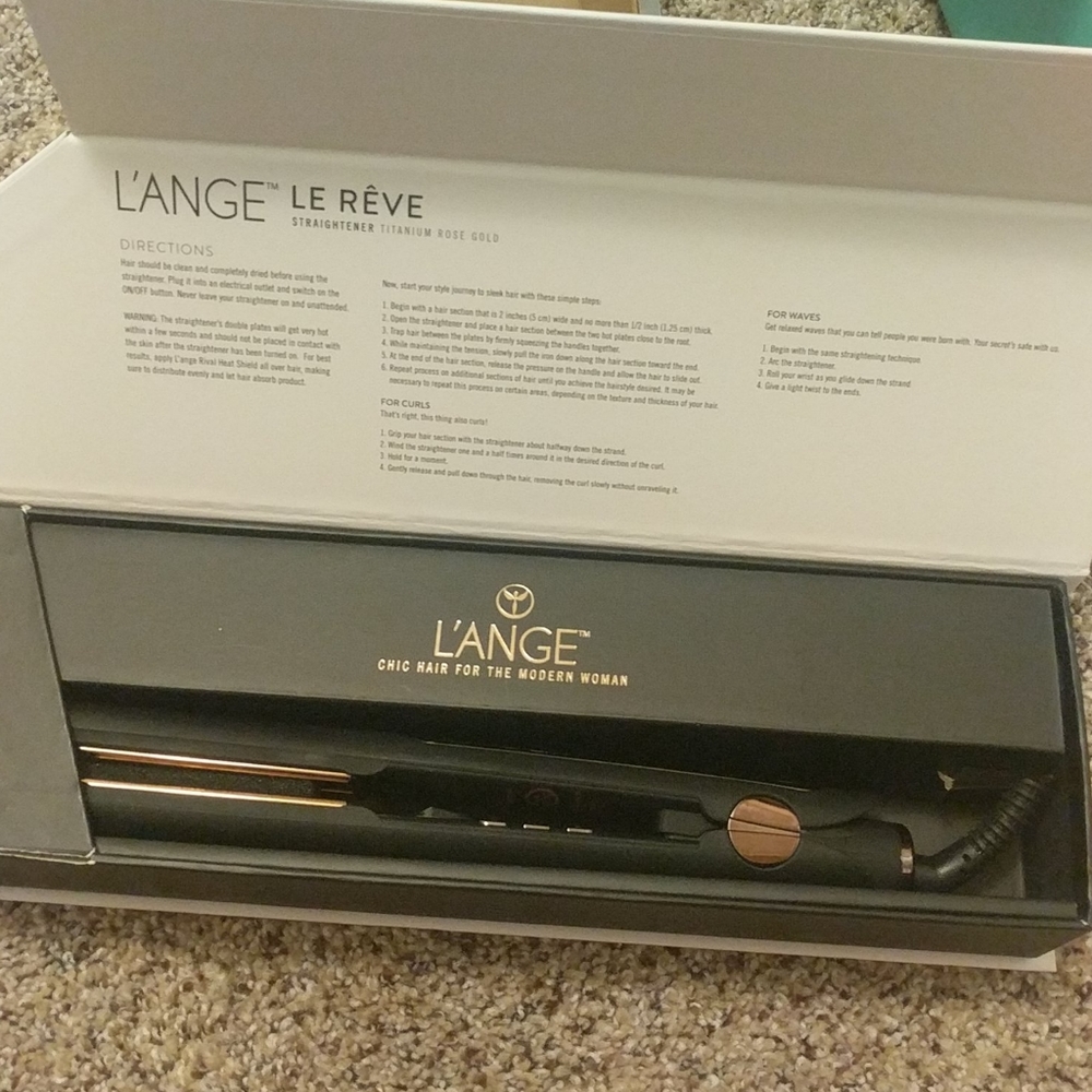 L'ange Le Reve hair straightener
